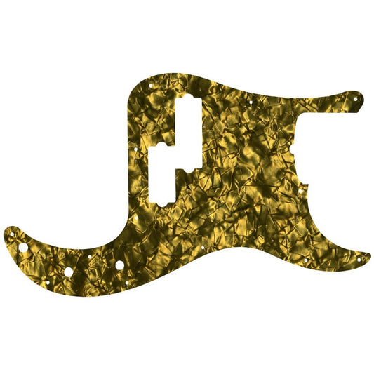 Fender 5 String American Professional Precison Bass - Gold Pearl Black/White/Black Lamination