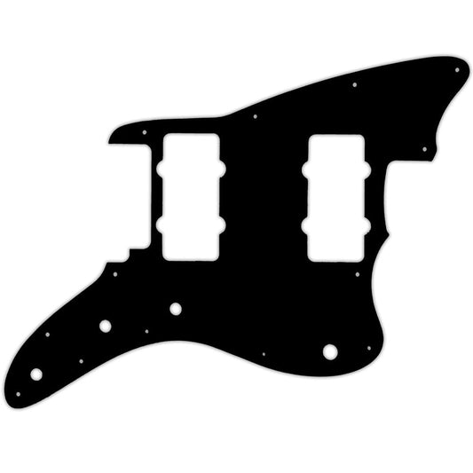 Jazzmaster American Performer - Thin Shiny Black .060" / 1.52mm Thickness, No bevelled Edge