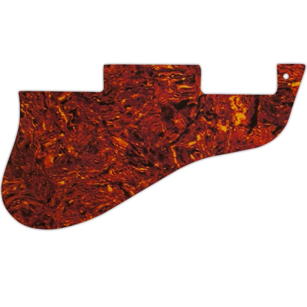 ES-335 Replacement Pickguard for USA 1960's Era Original and Reissue Models - Brown Tortoise Shell / White Lamination