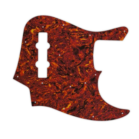 Vintage 62-64 Jazz Bass - Brown Tortoise Shell / White Lamination