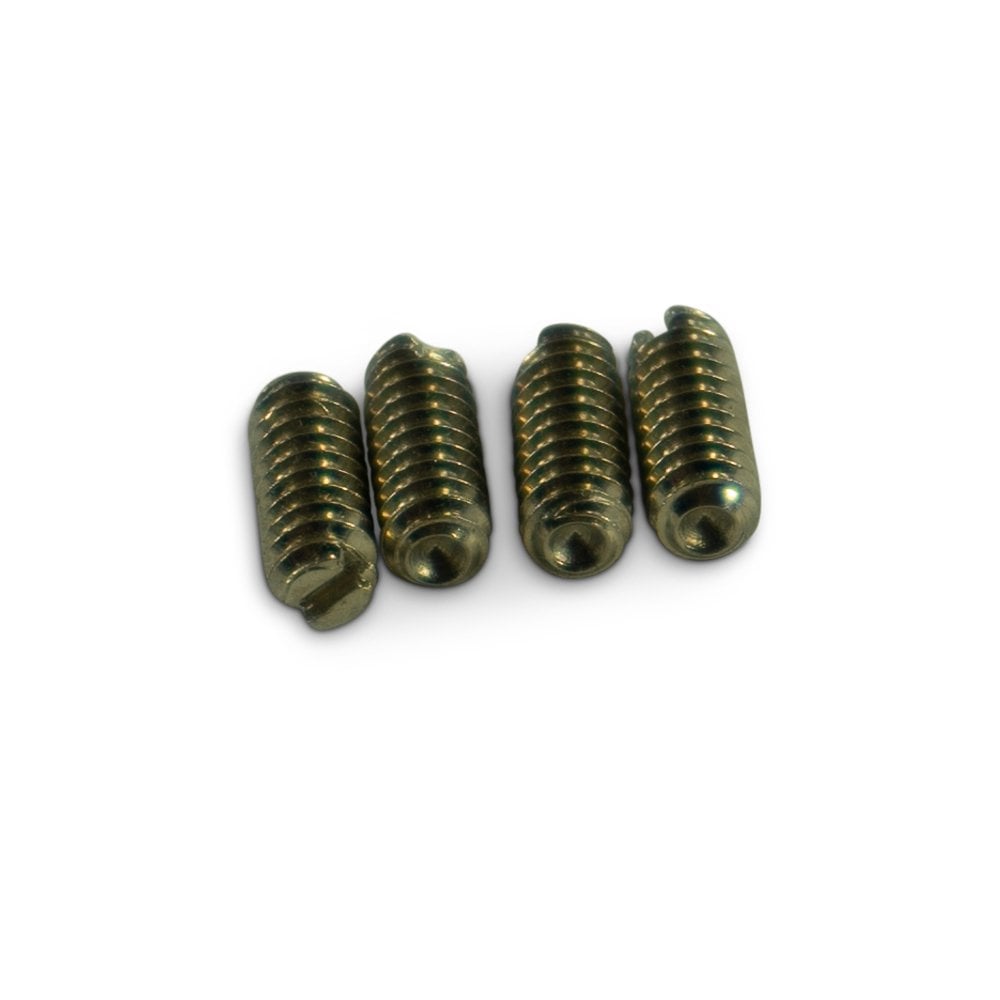 Slot Head Saddle Height Adjustment Screws For Fender Basses Or Telecaster Guitars