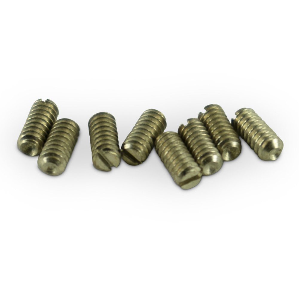 Slot Head Saddle Height Adjustment Screws For Fender Basses Or Telecaster Guitars