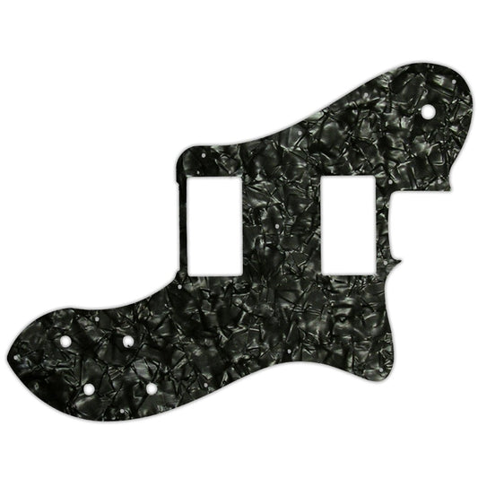 2004-Present Made In Mexico '72 Telecaster Deluxe - Black Pearl/White/Black 3 Ply