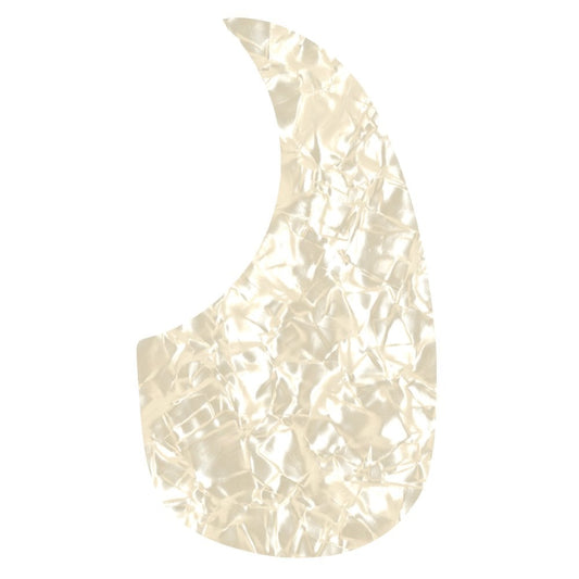 Acoustic Pickguard White Pearloid