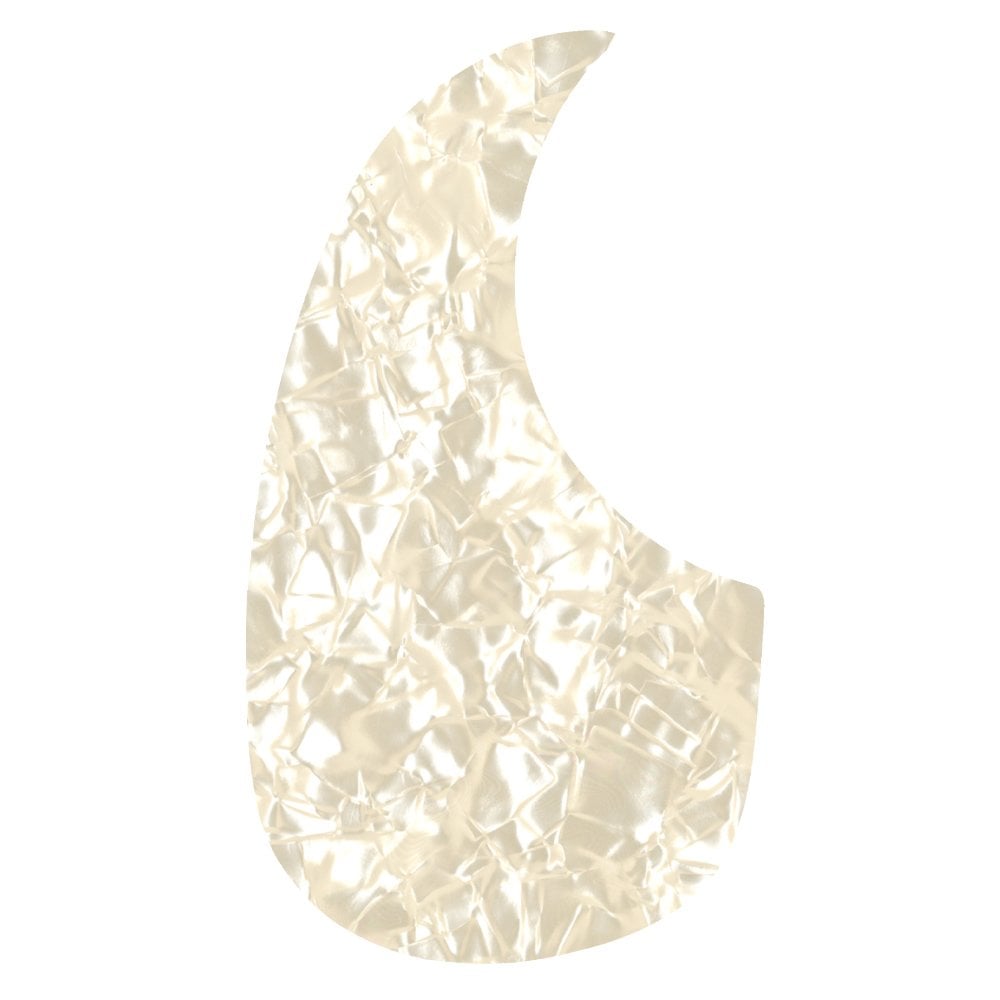 Acoustic Pickguard White Pearloid Left Handed