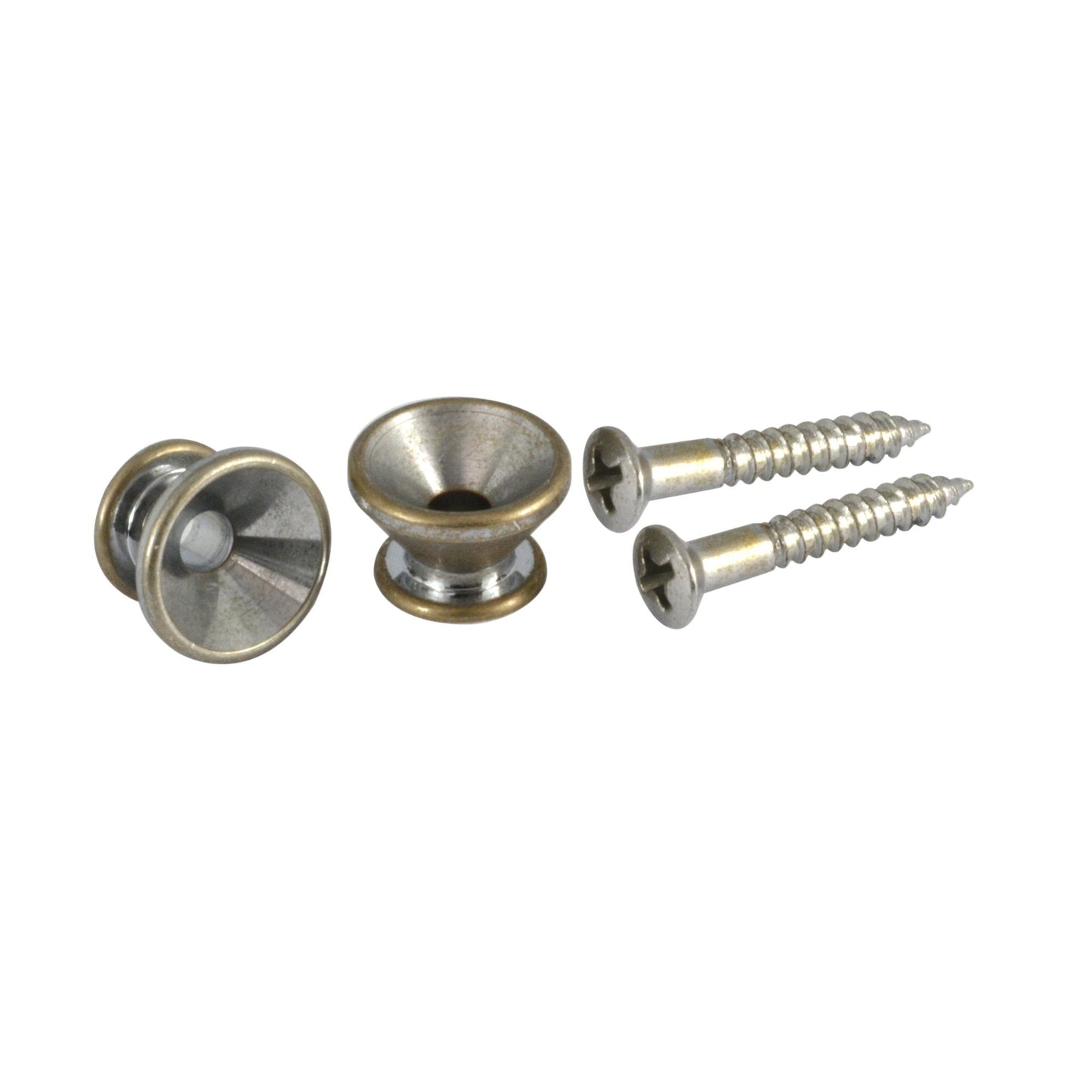 Strap Buttons With Screws (Set of 2)