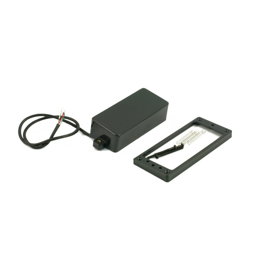 Broiler 7 String Humbucker Black Enclosed Cover PAF Style