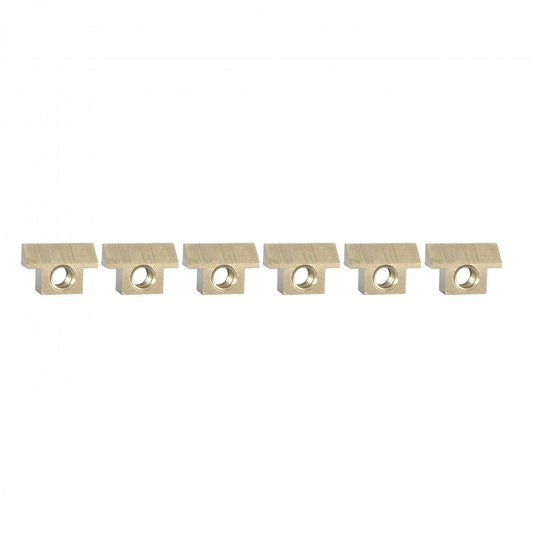 Tune-o-matic Saddles For USA Wired ABR-1 Bridge (Set of 6)