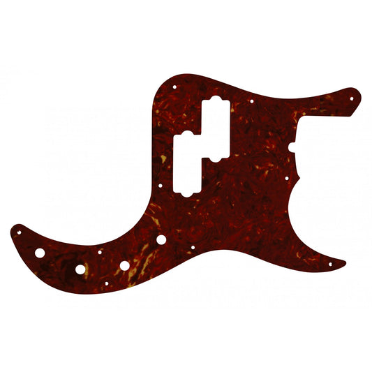 American Deluxe P Bass - Light Brown Celluloid Tortoiseshell White/Black/White 4 ply Lamination