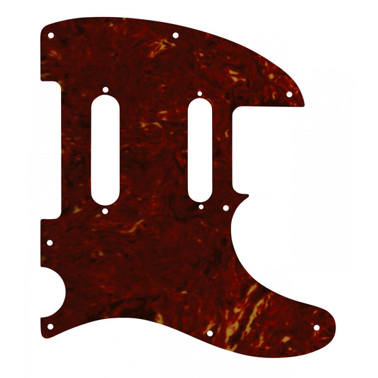 Tele Nashville - Light Brown Celluloid Tortoiseshell W/B/W Lamination