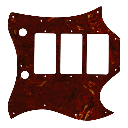 Gibson SG Custom 1964-1970 Full Face SG Custom - Light Brown Celluloid Tortoiseshell W/B/W Lamination
