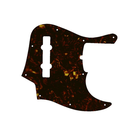 Jazz Bass American Deluxe 5 String (21 fret) - Dark Brown Celluloid Tortoiseshelloid