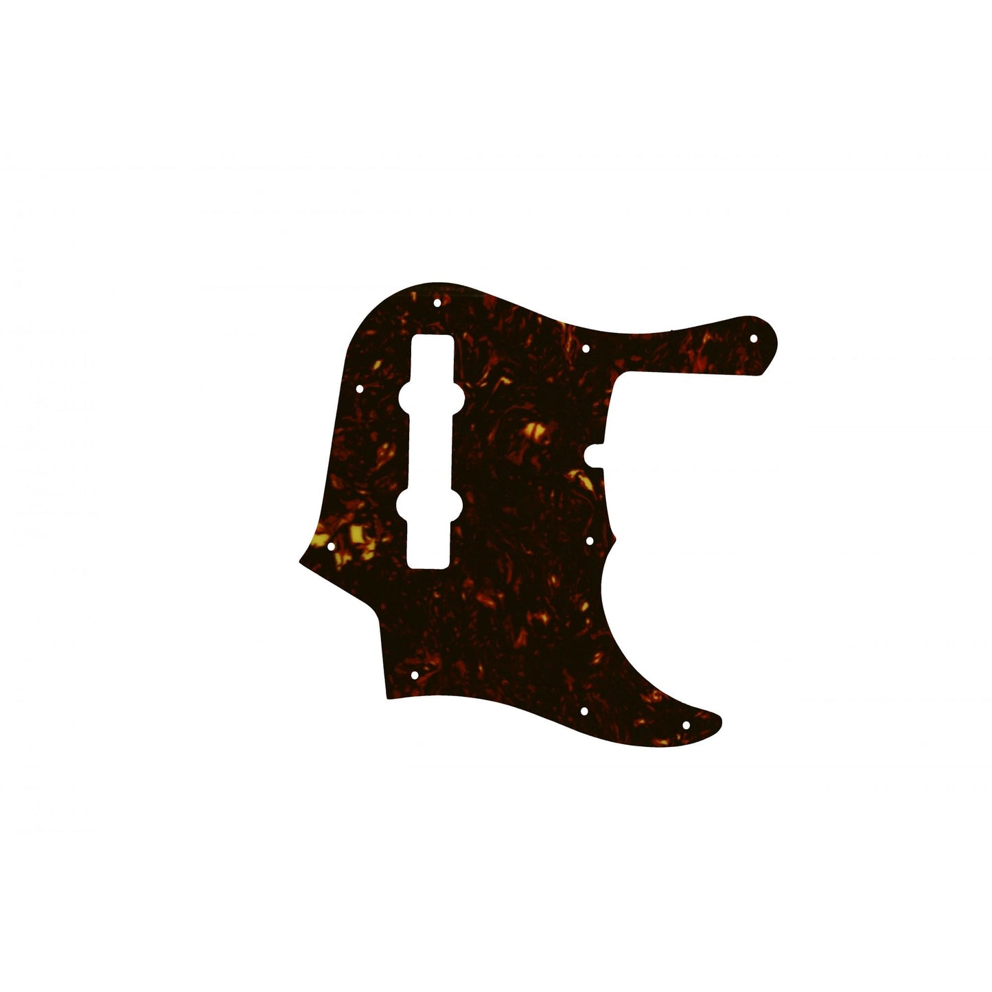 Jazz Bass American Deluxe 5 String - Dark Brown Celluloid Tortoiseshell White/Black/White 4 ply Lamination