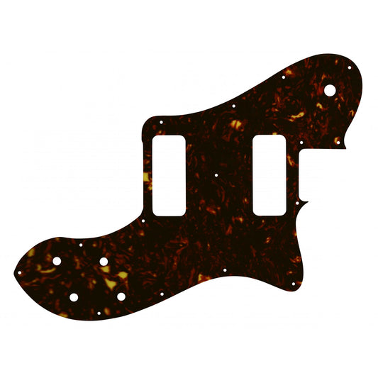 Classic Player Telecaster Deluxe Black Dove - Dark Brown Celluloid Tortoiseshell W/B/W Lamination