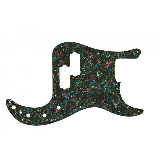 Made In Mexico Deluxe Active Special and Player Plus Active Precision Bass - Black Abalone