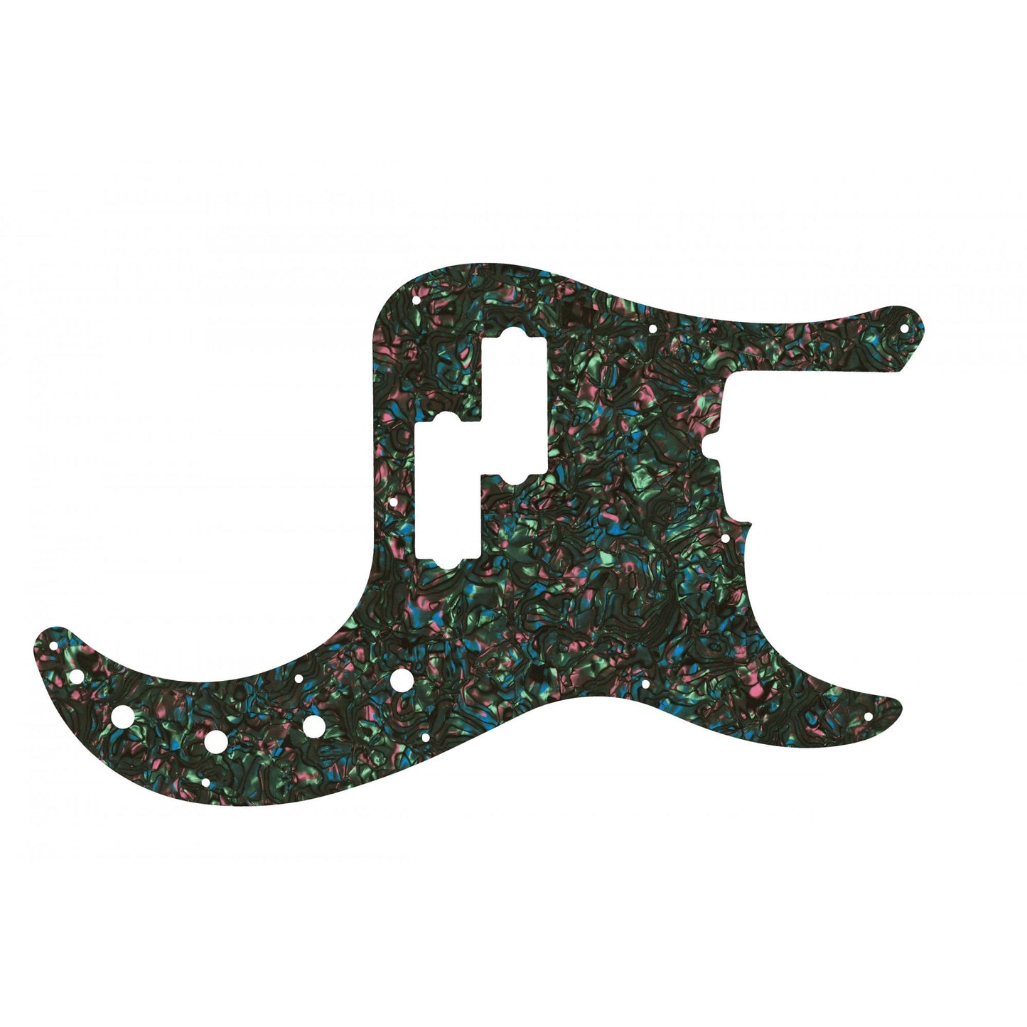 American Deluxe P Bass - Black Abalone