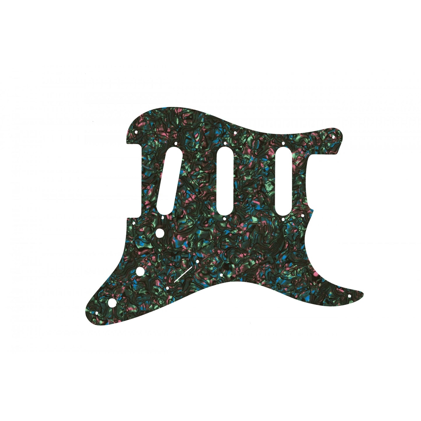 Strat  - Black Abalone
