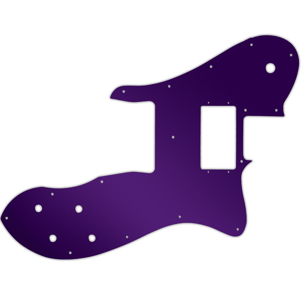 Tele Custom 1999-Present Made In Mexico Or 2012-2013 American Vintage '72 Telecaster Custom - Purple Mirror Fender Wide Range Humbuckers